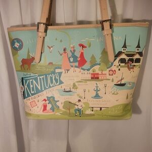 Spartina Kentucky Themed Tote Bag